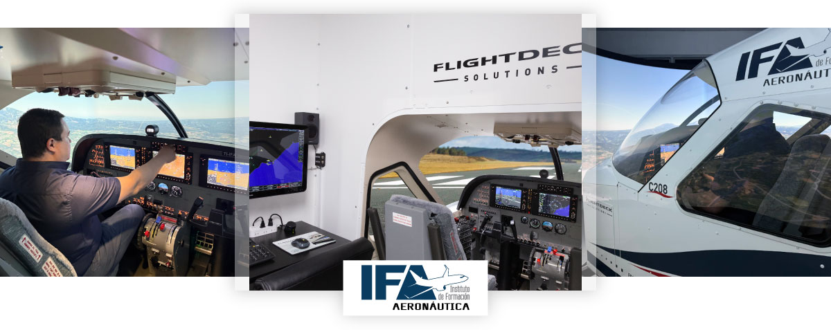 B787 Simulator Flight Deck At Trident Technical College