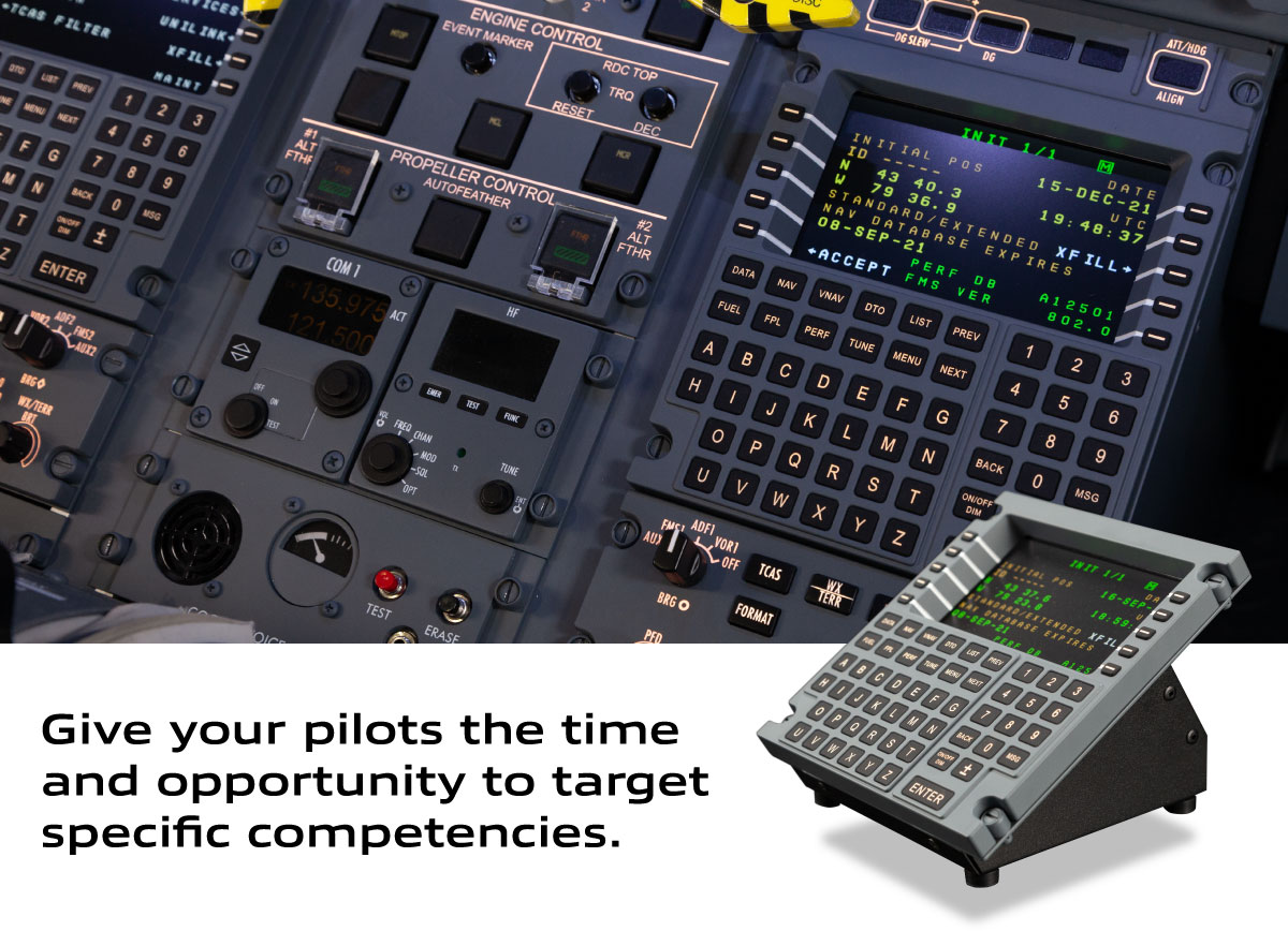 Q400 Flight Training Device by Flightdeck Solutions