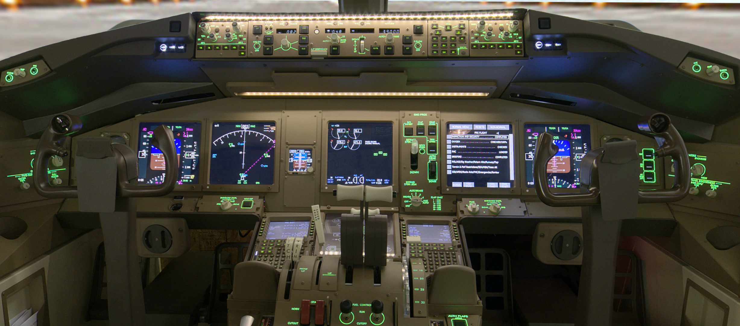 b777 simulator, Boeing simulator, flight training device, flight simulator,...