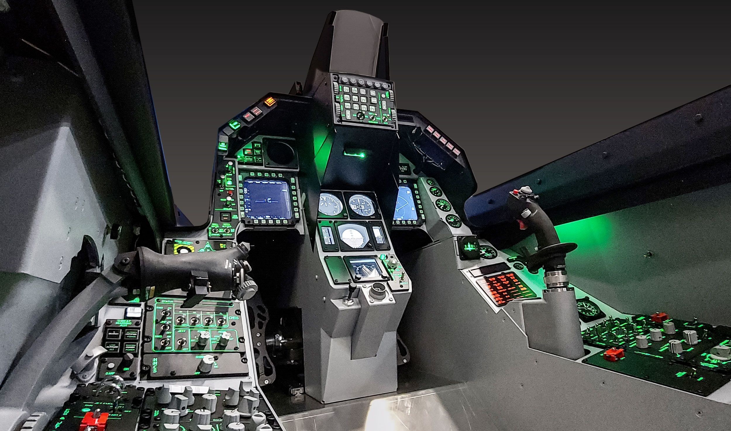 f 16 simulator cockpit plans