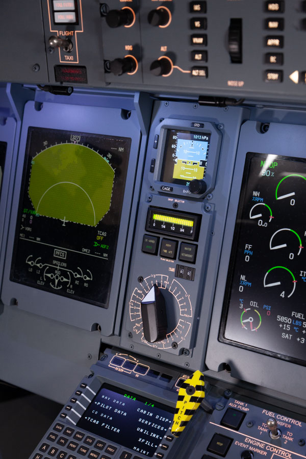 Bombardier Q400 Cockpit