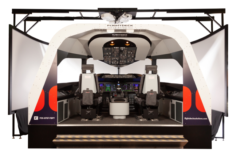 Flightdeck Solutions B787 flight training device